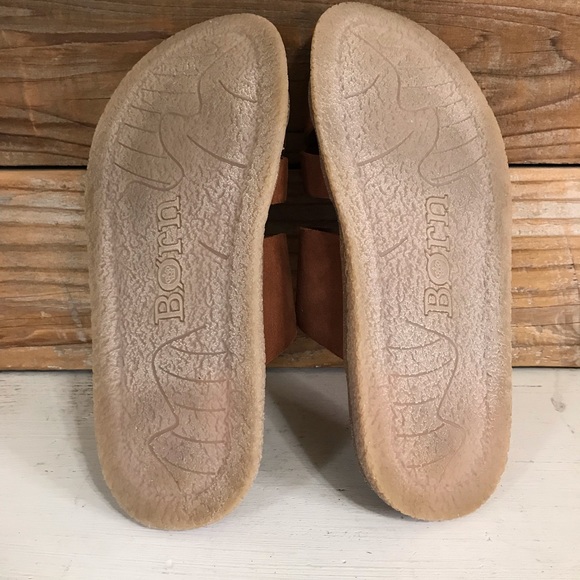 Born Shoes/Sandals Leather Slides Size US Women’s 9 - Picture 6 of 6
